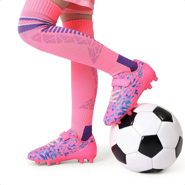 Kids Breathable Strap Soccer Cleats-DREAM PAIRS